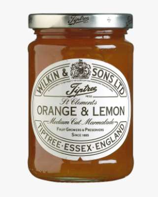 Marmelade St Clement orange et citron, Tiptree (340 g)