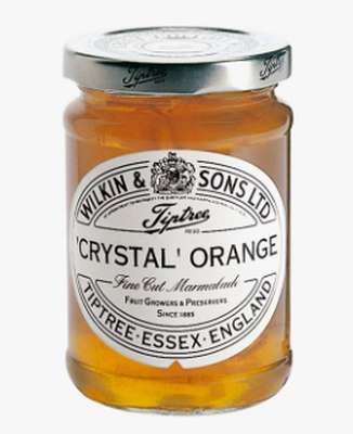 Marmelade orange crystal, (fine cut), Tiptree (340 g)