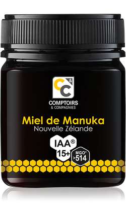 Miel de manuka IAA 15+, Comptoir & Compagnies (250 g)