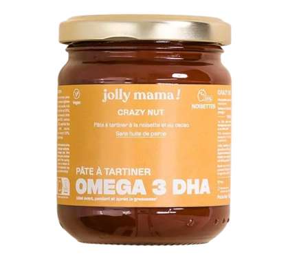 Pâte à tartiner Crazy Nut, Jolly Mama (220 g)