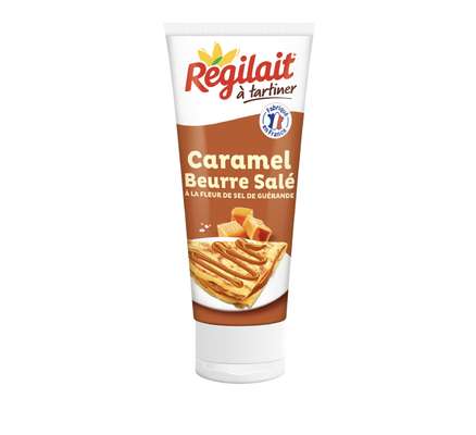 Caramel au beurre salé et à la fleur de sel de guérande, Régilait (300 g)