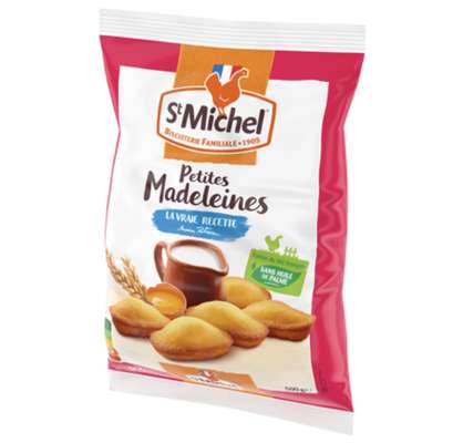 Petites madeleines aux oeufs plein air, St Michel (500 g)