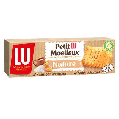 Petit Lu Moelleux nature, Lu (x 5, 140 g)
