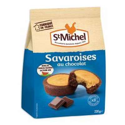 Savaroises au chocolat, St Michel (220 g)