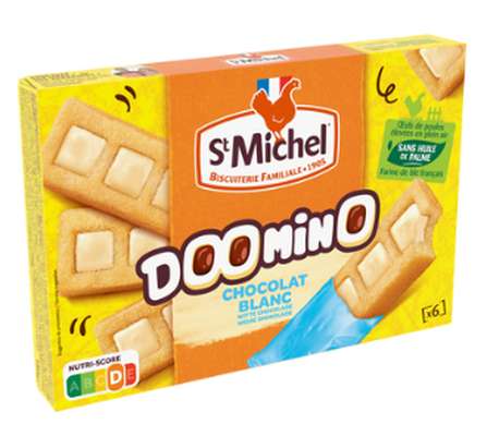 Doomino chocolat blanc, St Michel (180 g)