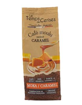Café moulu Ethiopie N°6 Moka/Caramel, Le temps des cerises (225 g)