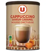 Préparation pour cappuccino au caramel soluble, U (250 g)