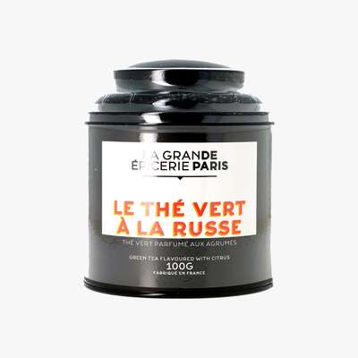 Thé vert à la Russe aromatisé aux agrumes, La Grande Epicerie de Paris (100 g)