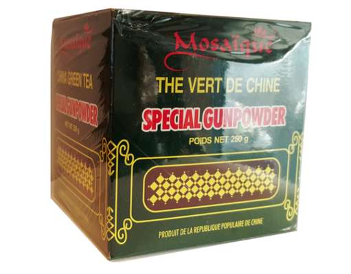 Thé vert spécial gunpowder, Mosaïque (250 g)