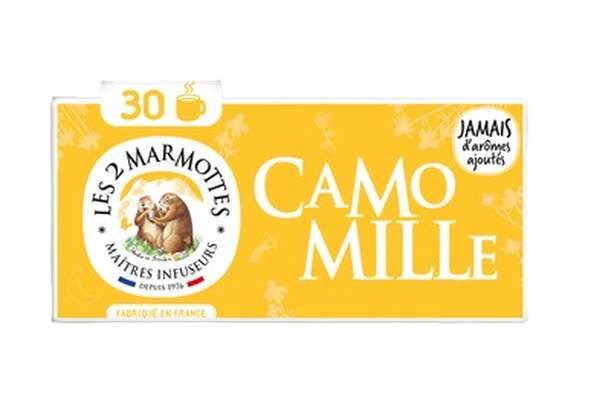 Infusion Camomille, Les 2 Marmottes (30 g)