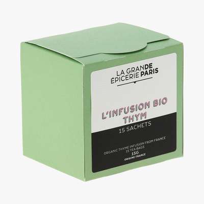 L'infusion thym BIO, La grande épicerie de Paris (15g)