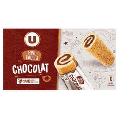 Mini roulé au Chocolat, U (150 g)