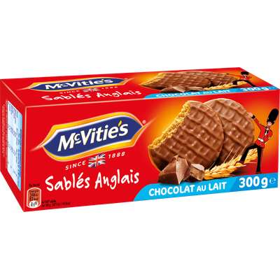 Biscuits original chocolat au lait, Mc Vitie's (300 g)