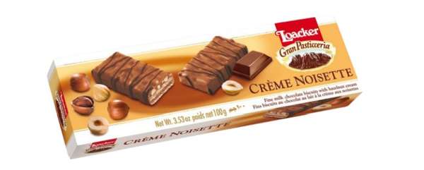 Biscuits Gran Pasticceria crème noisette, Loacker (100 g)