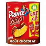 Biscuit Prince goût chocolat maxi gourmand, Lu (2 x 250 g)