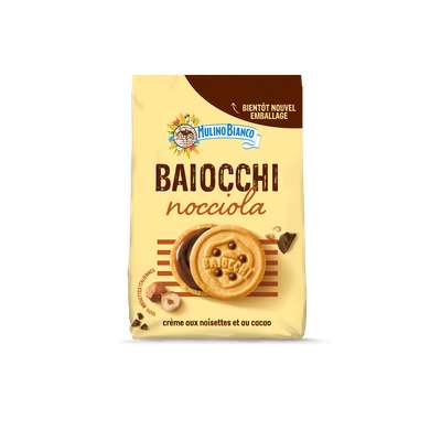 Biscuits Baiocchi Nocciola, Mulino Bianco (260 g)