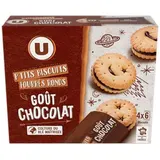 Mini fourres chocolat, U (168 g)