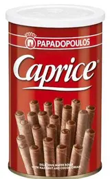 Gaufrettes viennoise fourrées à la crème de noisettes et au cacao, Caprice Papadopoulos (115 g)