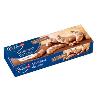 Croissants de lune aux noisettes, Bahlsen (125 g)