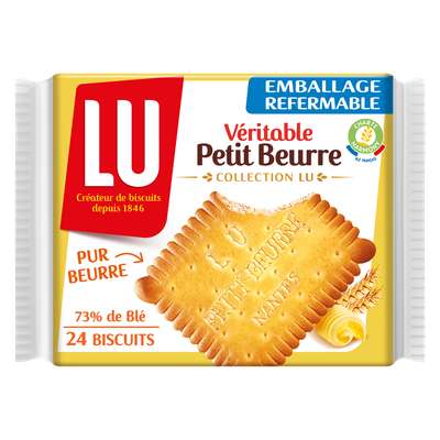 Pack de 10 - Petit beurre Lu (200 g)