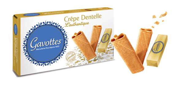 Crêpes dentelles nature, Les Gavottes (125 g)