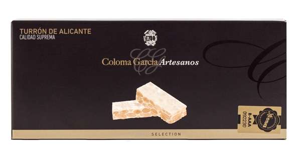 Turron d'Alicante IGP, Coloma Garcia (200 g)