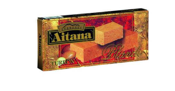 Turron jijona mou aux amandes grillées, Aitana (200 g)