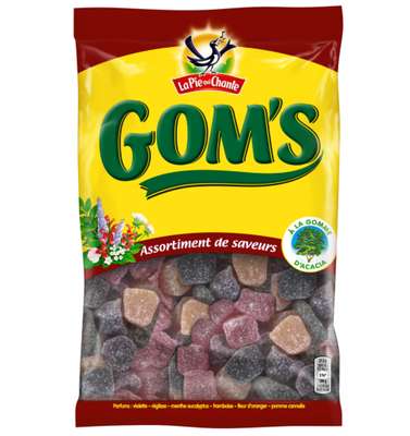 Gom's assortiment de saveurs, La pie qui chante (265 g)