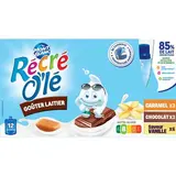 Crèmes dessert assortiment, Mont blanc (12 x 85 g)