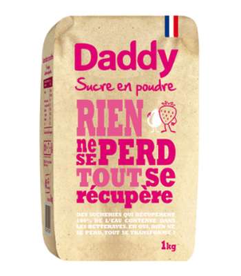 Sucre en poudre, Daddy  (1 kg)