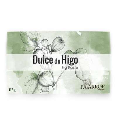 Pâte de figue artisanale, Paiarrop (115 g)