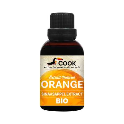 Extrait naturel d'orange BIO, Cook (5 cl)
