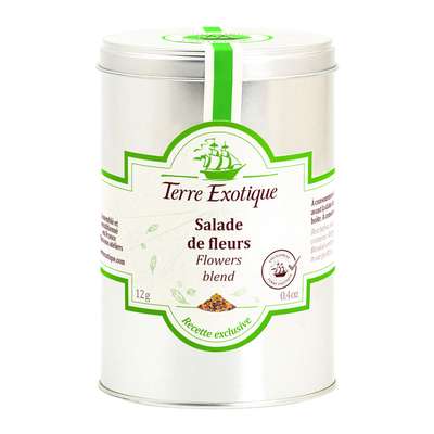 Salade de fleurs, Terre Exotique (12 g)