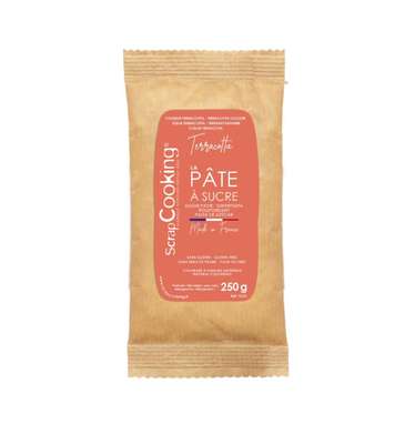 Sachet Pâte à sucre Rose, Scrapcooking (250g)