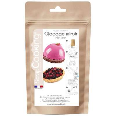 Mix Glaçage Miroir Neutre, Scrapcooking (220g)