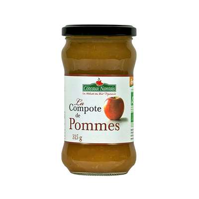 Compote pomme Demeter BIO, Coteaux Nantais (315 g)
