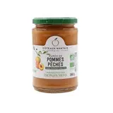 Purée pommes- pêches BIO, Coteaux Nantais (360 g)