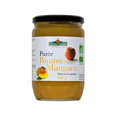 Purée pomme mangue Demeter BIO, Coteaux Nantais (630 g)