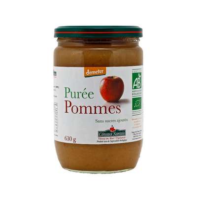 Purée pomme Demeter BIO, Coteaux Nantais (630 g)