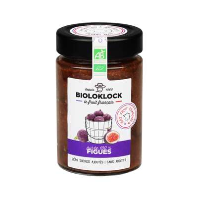 Purée de figue France BIO, Biolo'klock (190 g)