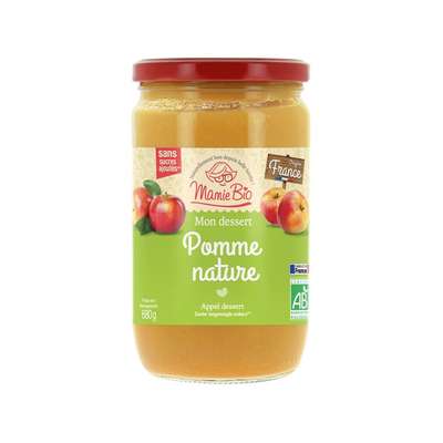 Dessert pomme BIO, Mamie Bio (680 g)