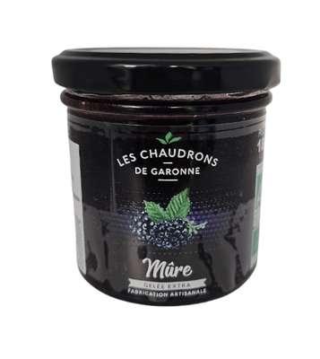 Gelée de mûre BIO, Chaudrons de Garonne (180 g)