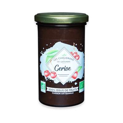 100% issus de fruits cerise BIO, Chaudrons de Garonne (275 g)