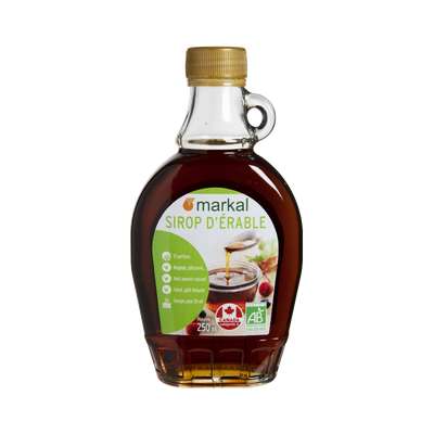 Sirop d'érable BIO, Markal (25 cl)