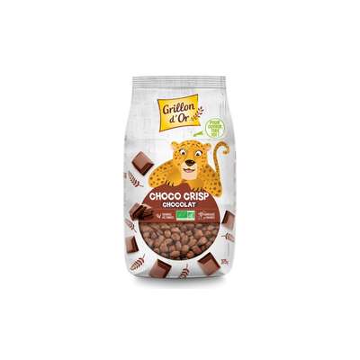 Choco crisp BIO, Grillon d'Or (375 g)