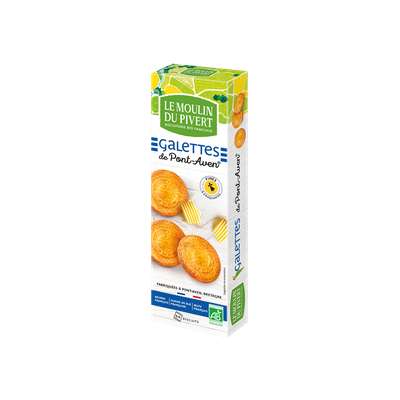 Galettes de Pont-Aven BIO, Le Moulin du Pivert (100 g)