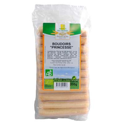 Boudoirs de blé Princesse BIO, Moulin des Moines (200 g)