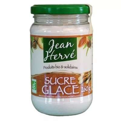 Sucre glace origine Paraguay/Brésil fabrication maison Demeter BIO, Jean Hervé (260 g)