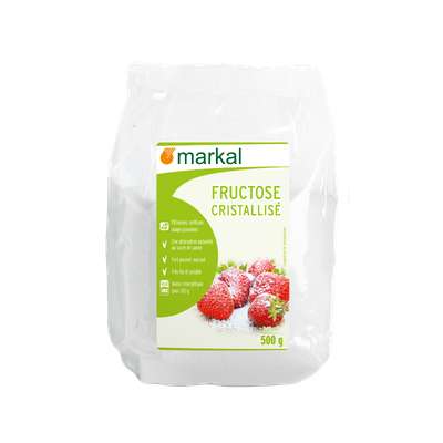 Fructose cristallisé BIO, Markal (500 g)