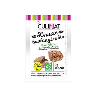 Levure boulangère sans gluten BIO, Culinat (3 x 9 g)